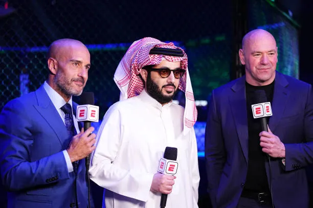 dana white & turki alalshikh
