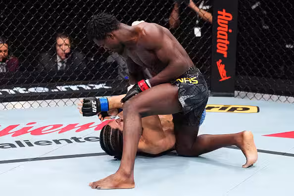 Damian Pinas Welcomes Himself to the UFC TKO vs. Wesley Schultz