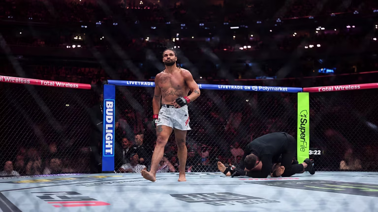 Donte Johnson Outstrikes Cody Brundage to Remain Undefeated at UFC 326