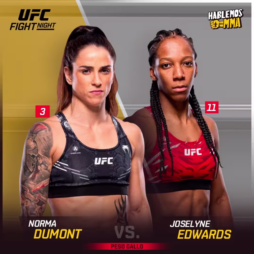 Joselyne Edwards vs Norma Dumont