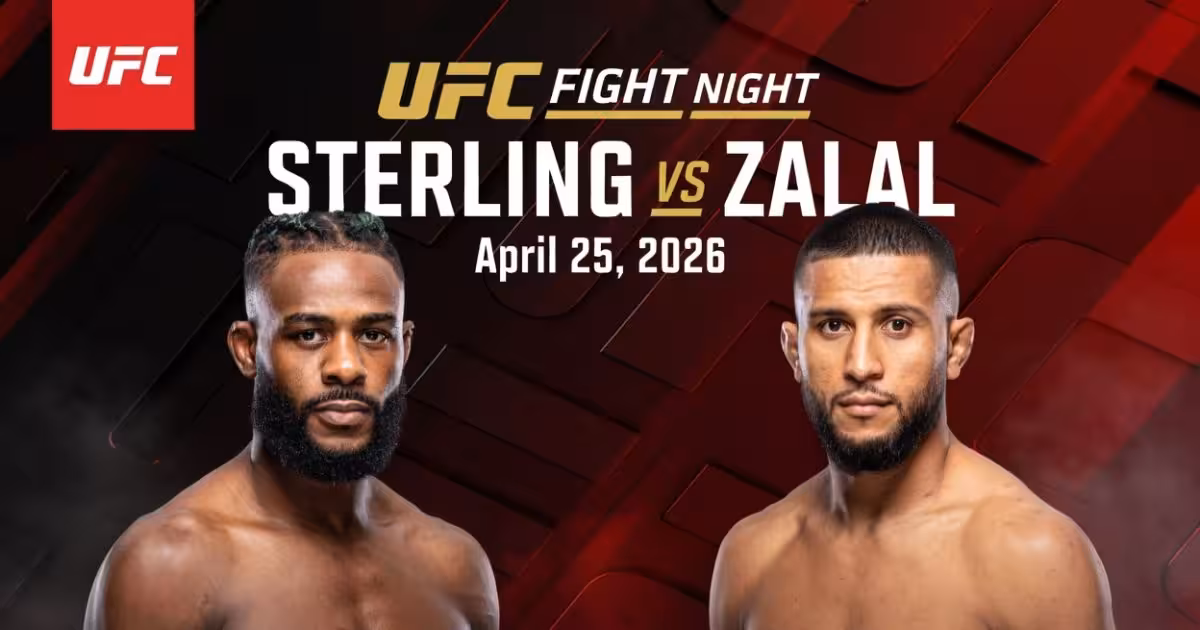 UFC Fight Night: Sterling vs. Zalal – Full Fight Card, Stats & Analysis