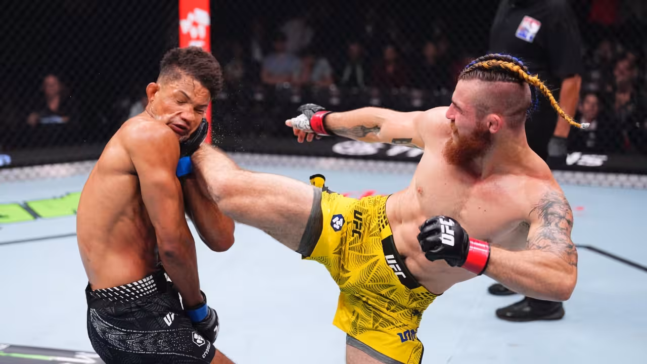 Daniil Donchenko Delivers Devastating Second Round TKO Against Theodor Berggren at UFC Fight Night 1
