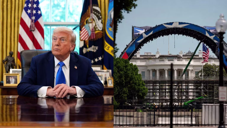 Drump Compares UFC White House “Claw” to Eiffel Tower and Hints It Could Stay Permanently