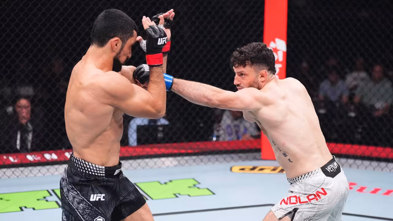 Farman Hasanov Outwrestles Eric Nolan to Claim Decision Victory at UFC Fight Night 1