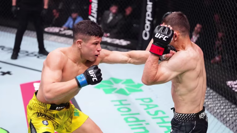 Jean Matsumoto Outworks Bekzat Almakhan for Hard-Fought Decision Win at UFC Fight Night