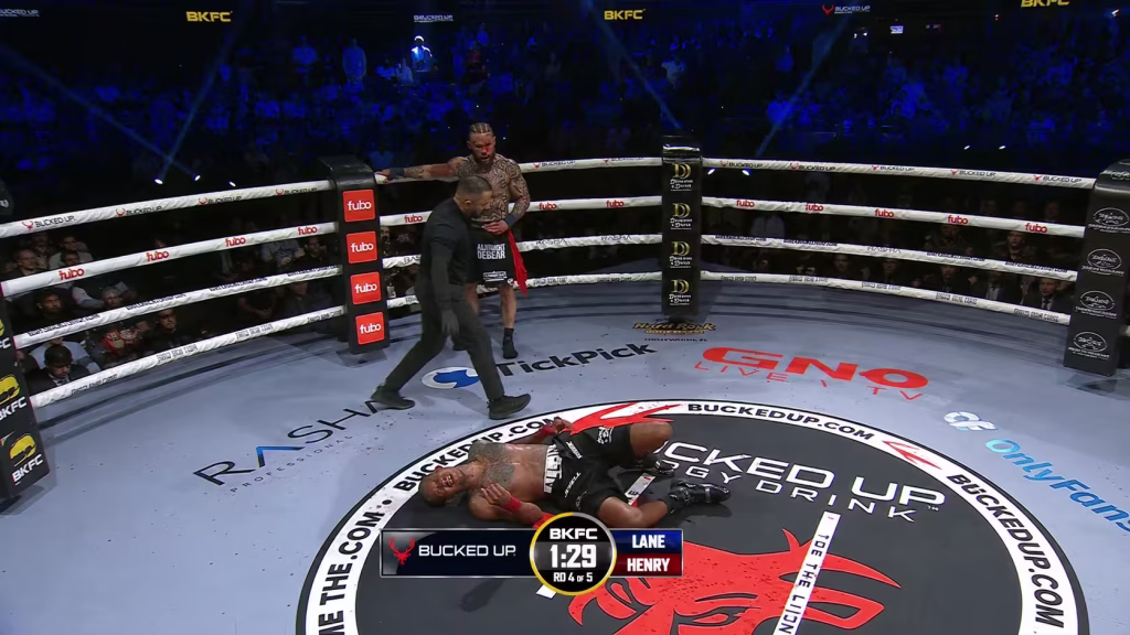 Julian Lane Disqualified After Bizarre Double Leg Takedown in BKFC Main Event