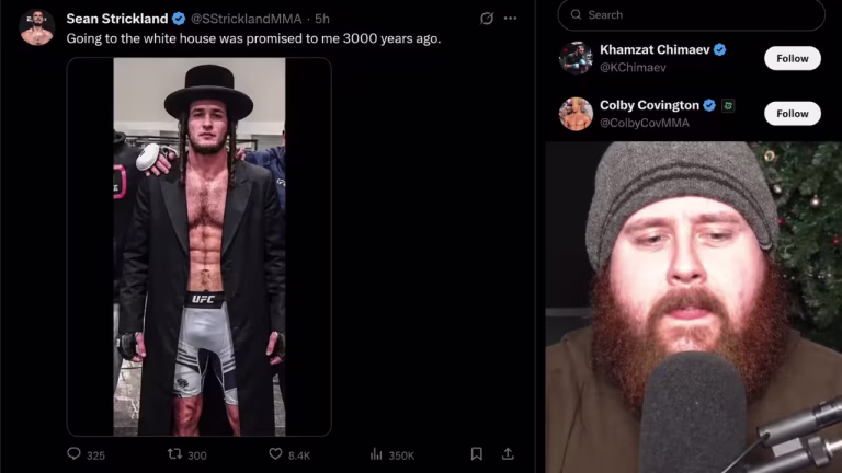 Sean Strickland Ban Debate Turns UFC White House Event Into Free Speech Flashpoint