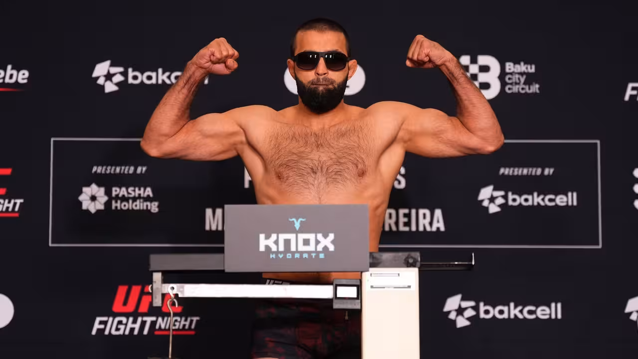 Tahir Abdullayev Claims Third Round TKO Victory Over Jefferson Nascimento at UFC Fight Night