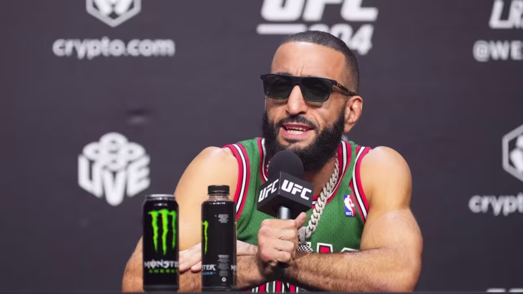 Belal Muhammad Explains Kick at Colby Covington Calls Him a Coward for Pulling RAF 12 Fight