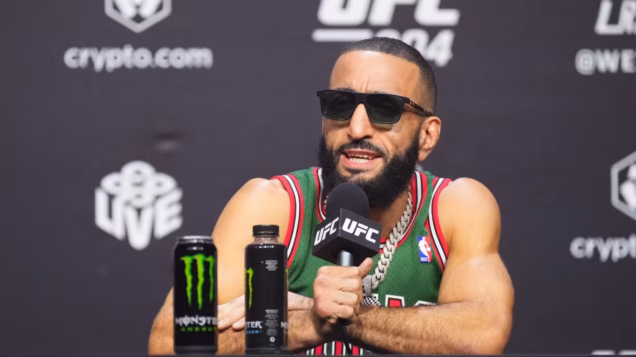 Belal Muhammad Explains Kick at Colby Covington Calls Him a Coward for Pulling RAF 12 Fight