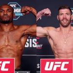 Dricus Du Plessis and Kamaru Usman Make Weight UFC Oklahoma City Main Event Official