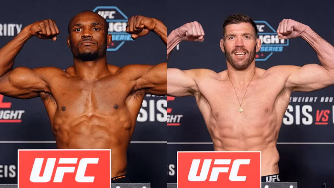 Dricus Du Plessis and Kamaru Usman Make Weight UFC Oklahoma City Main Event Official