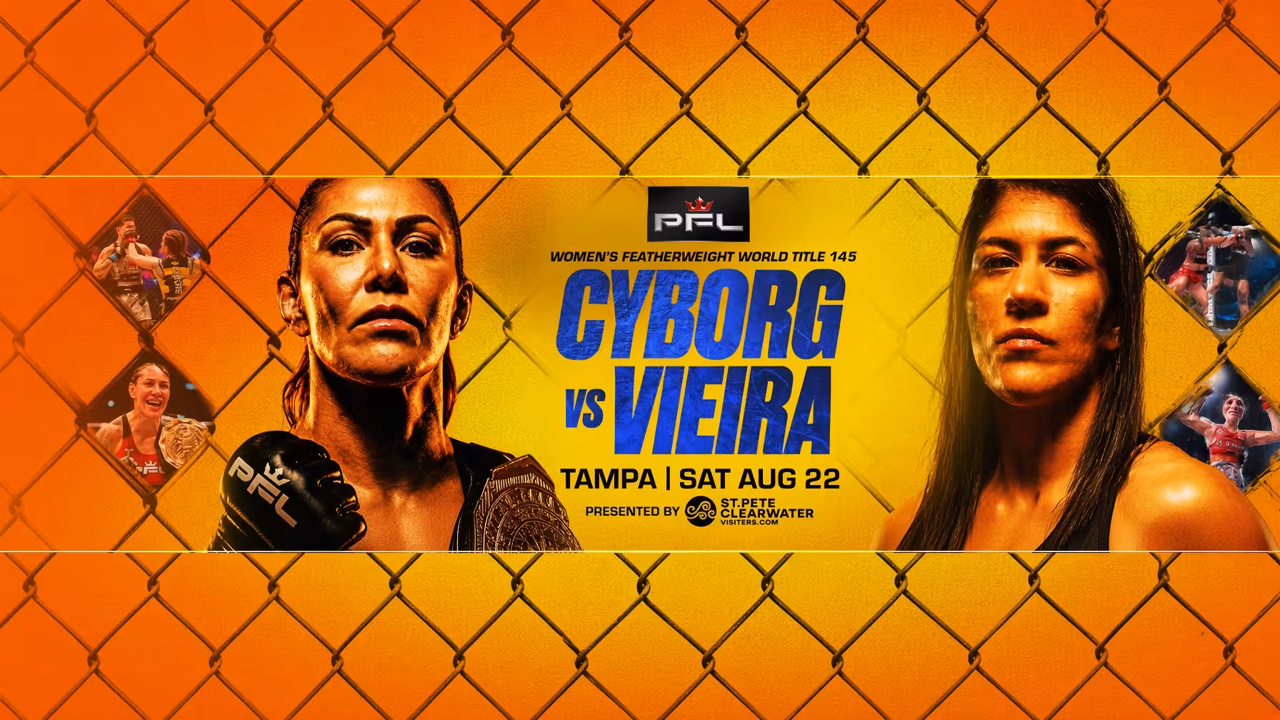 Cris Cyborg vs Ketlen Vieira Headlines PFL Title Fight Saturday
