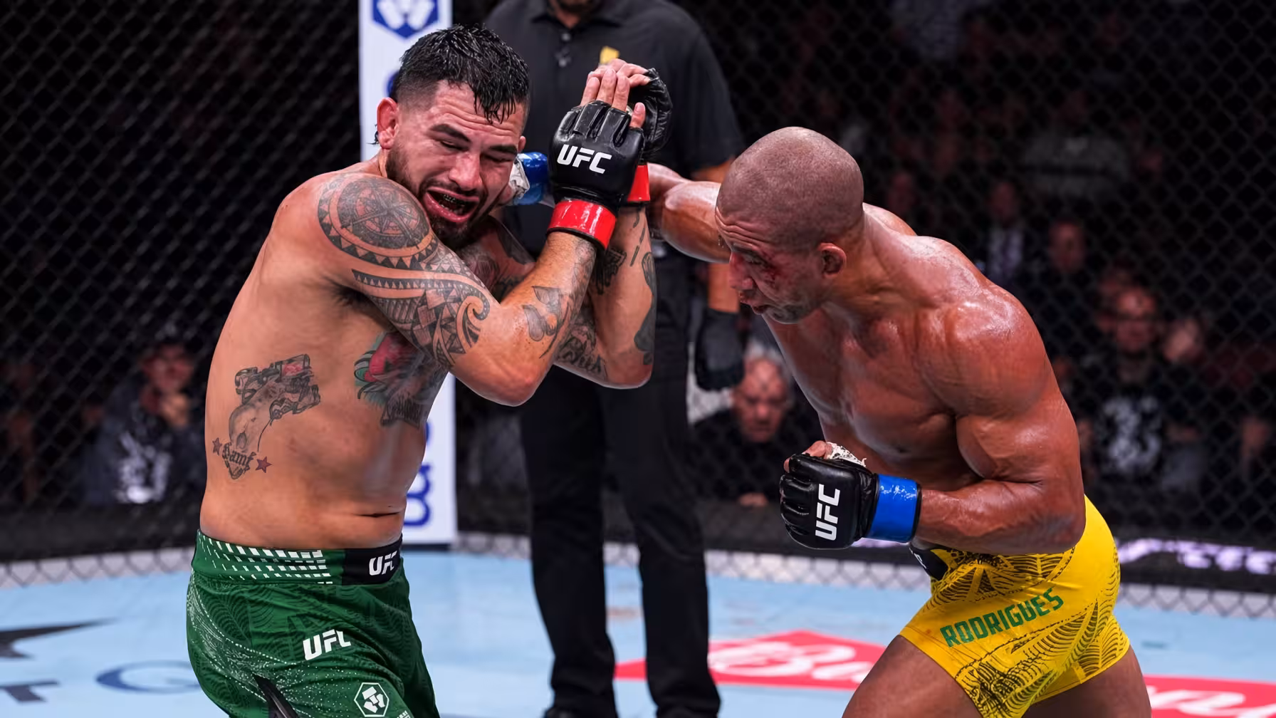Gregory Rodrigues Takes Unanimous Decision Over Anthony Hernandez in Sacramento