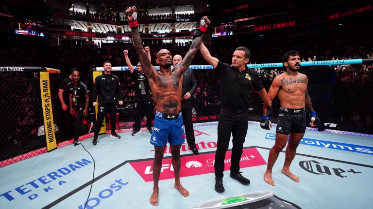Jamall Emmers Stops Lerryan Douglas With First-Round TKO at UFC Sacramento