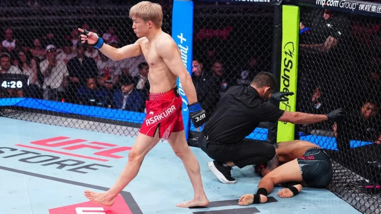 Kai Asakura TKOs Aoriqileng in Round 2 at UFC Shanghai