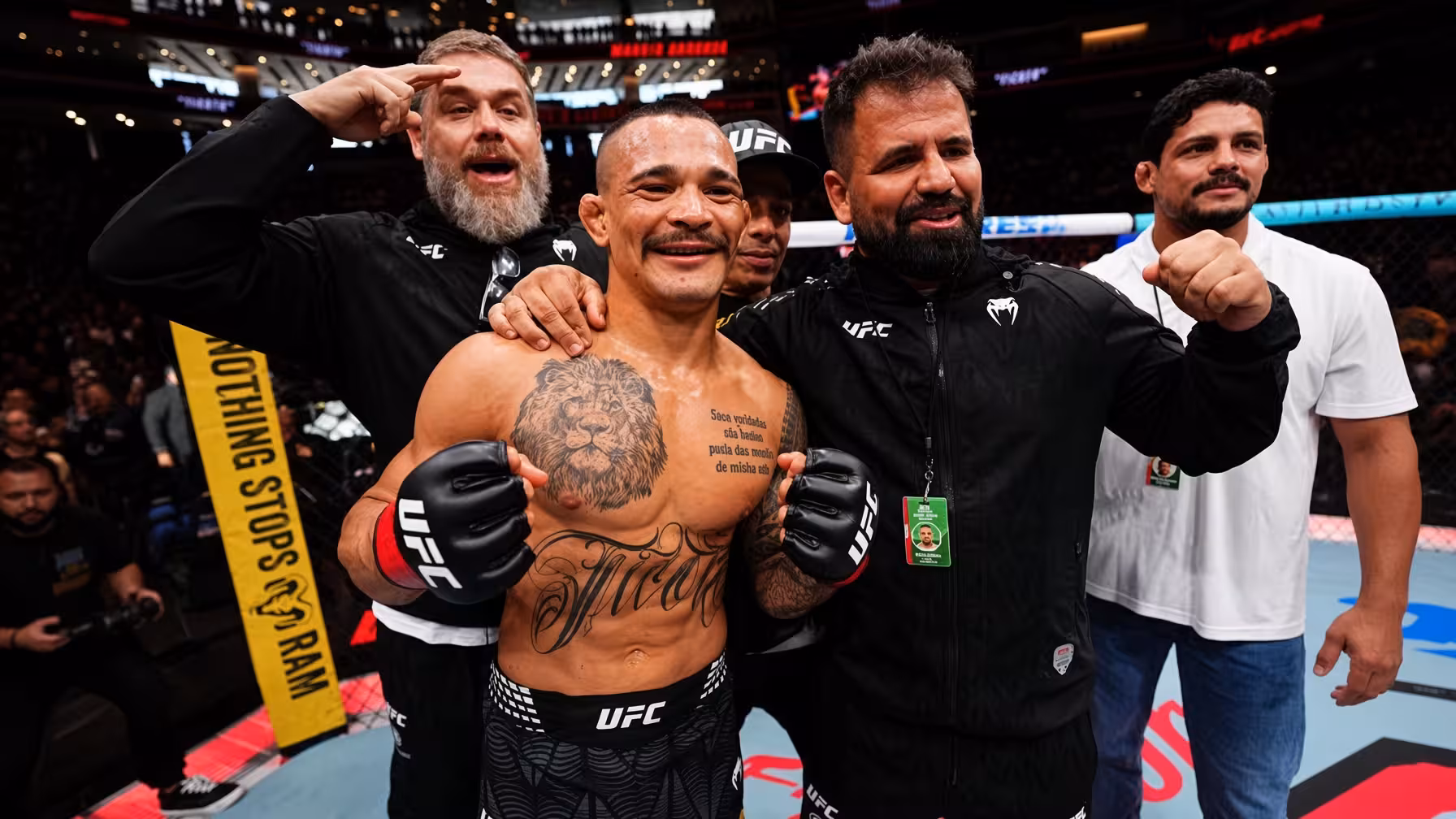 Marcio Barbosa Stops Ryan Kuse With First-Round TKO at UFC Sacramento