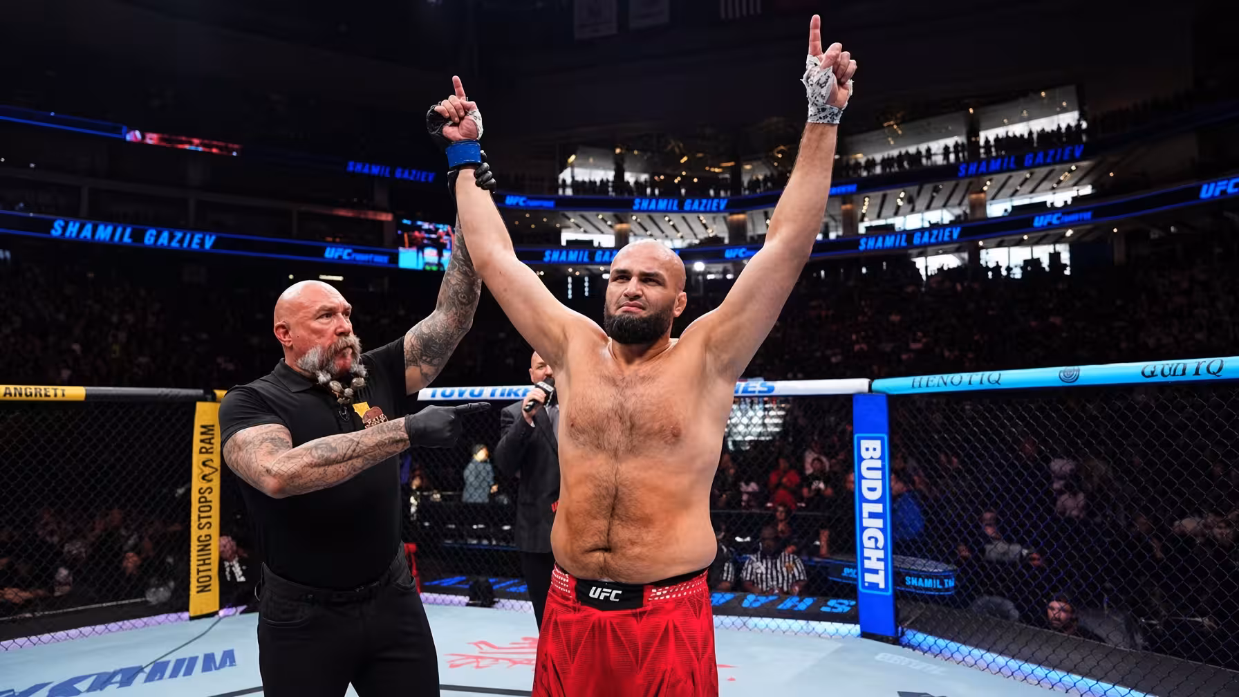 Shamil Gaziev Knocks Out Kennedy Nzechukwu in 80 Seconds at UFC Sacramento