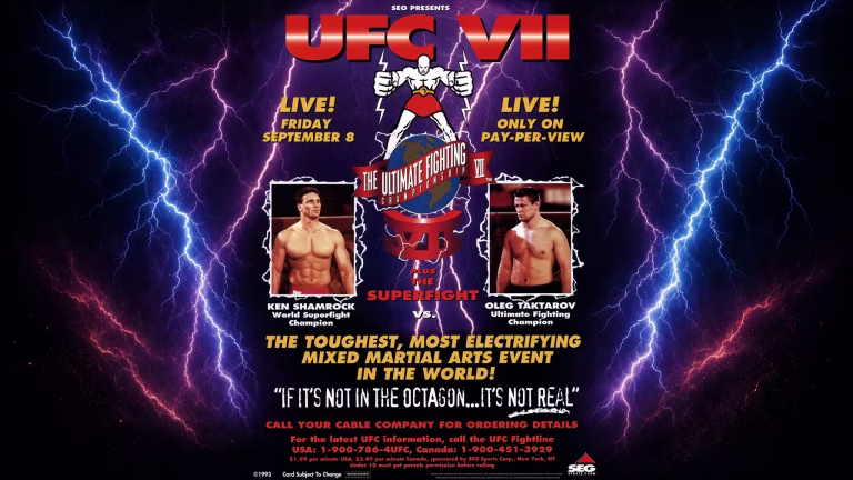 UFC 7: The Brawl in Buffalo Full Fight Card, Date & Details