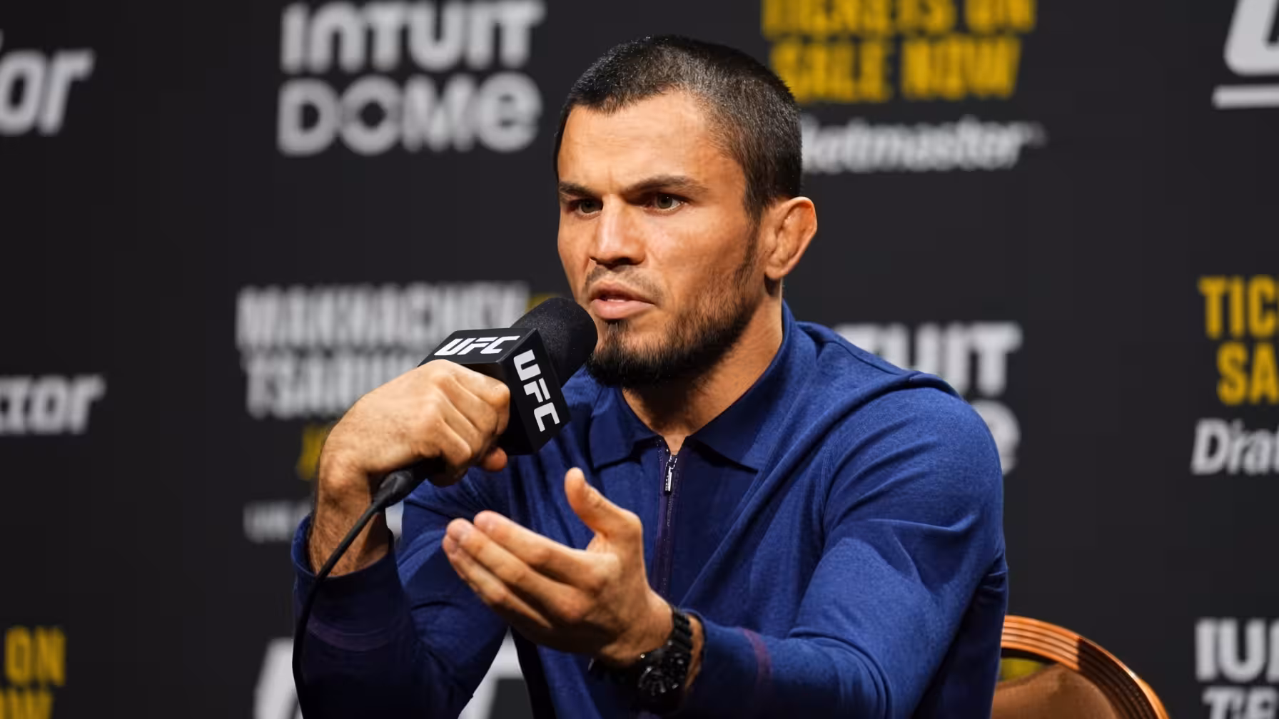 Umar Nurmagomedov Says He Gave All He Had With Broken Hand