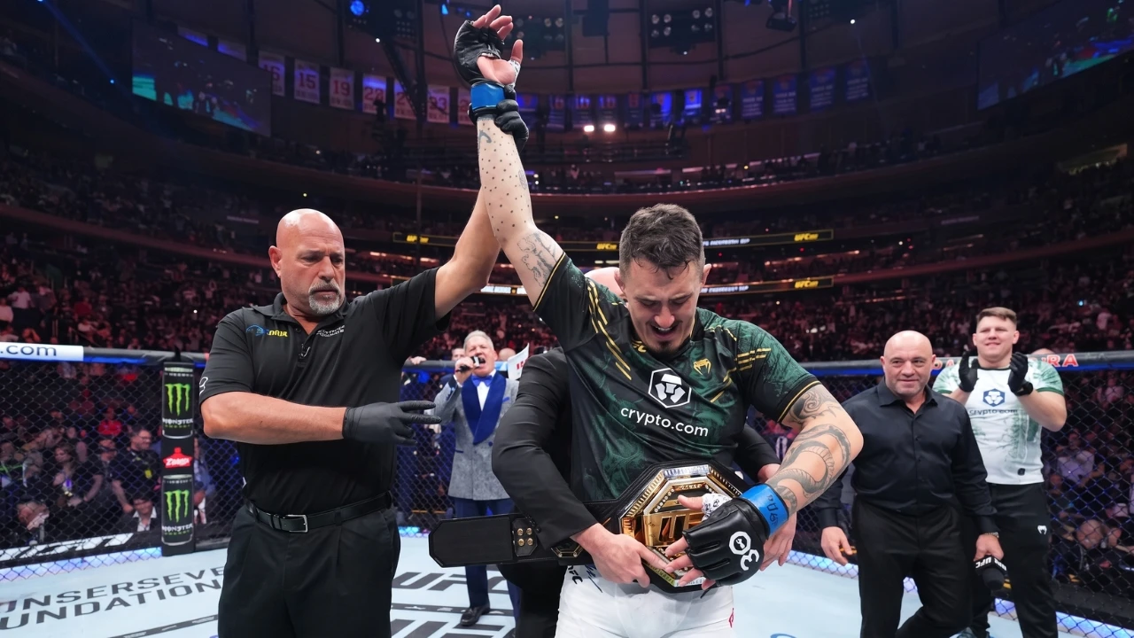 Aspinall Vacates UFC Heavyweight Title After Eye Setback