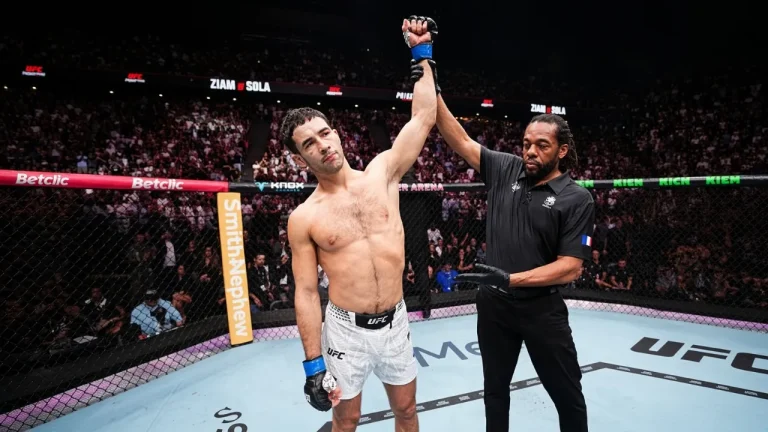 Axel Sola Knocks Out Fares Ziam in First Round at UFC Paris