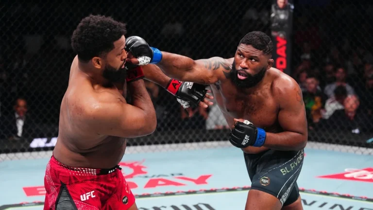 Curtis Blaydes Wins Unanimous Decision, Ties Fourth in UFC Heavyweight Wins
