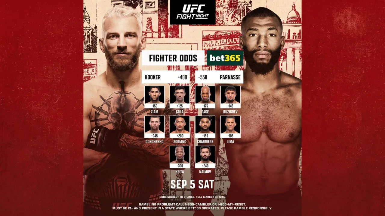 Dan Hooker vs. Salahdine Parnasse Set to Headline UFC Fight Night in Paris