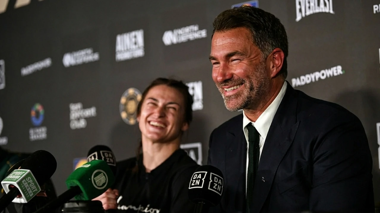 Eddie Hearn Says British Fans Can Thank Anthony Joshua for UK Fury Fight