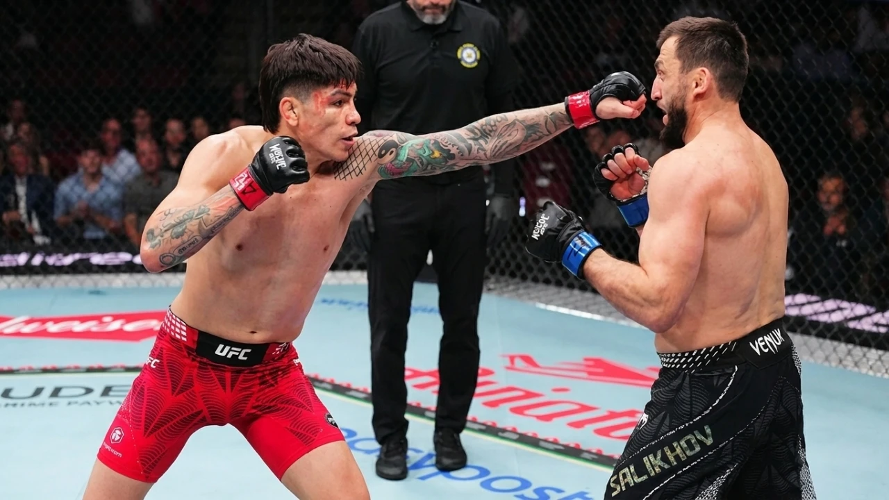 Ignacio Bahamondes Wins Welterweight Return by Decision at Noche UFC