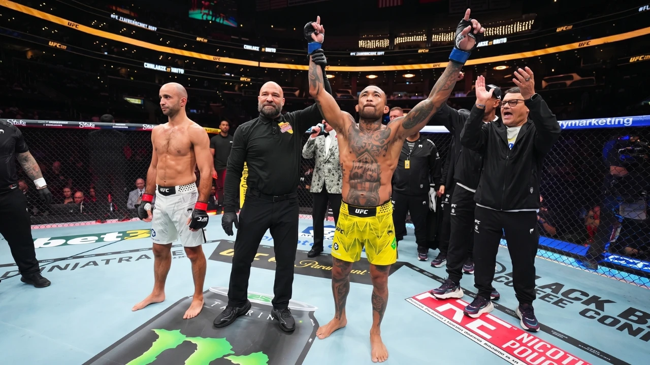Joanderson Brito Stops Giga Chikadze in 117 Seconds at UFC 331