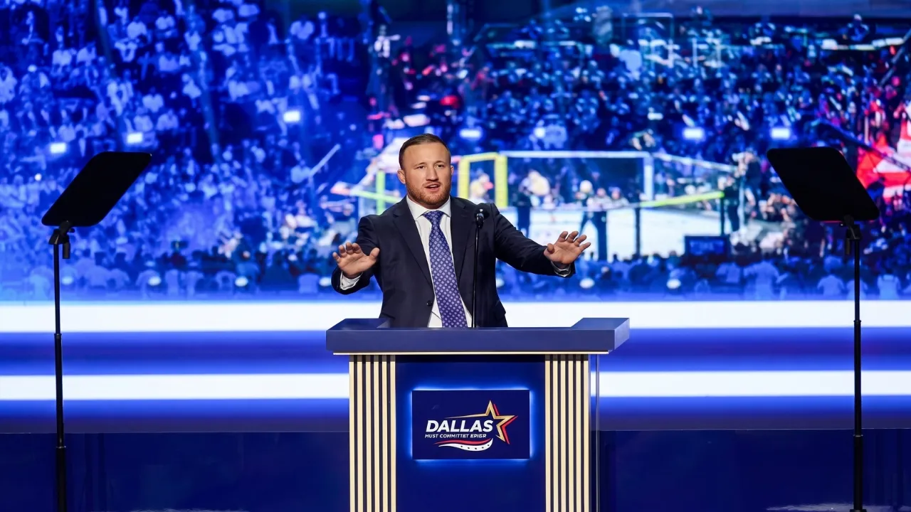 Justin Gaethje Urges Midterm Turnout at Republican Convention