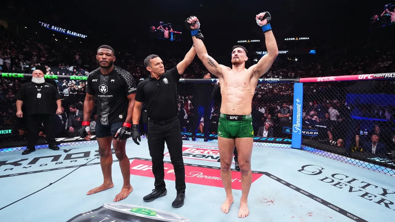 Modestas Bukauskas Stops Oumar Sy by Second-Round TKO at UFC Paris