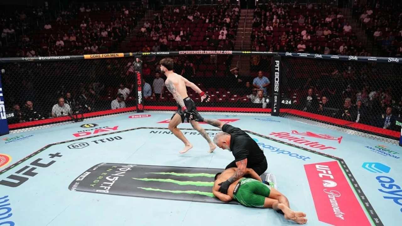 Sean King III Slams Jessie Rosas Out in 36 Seconds at Noche UFC